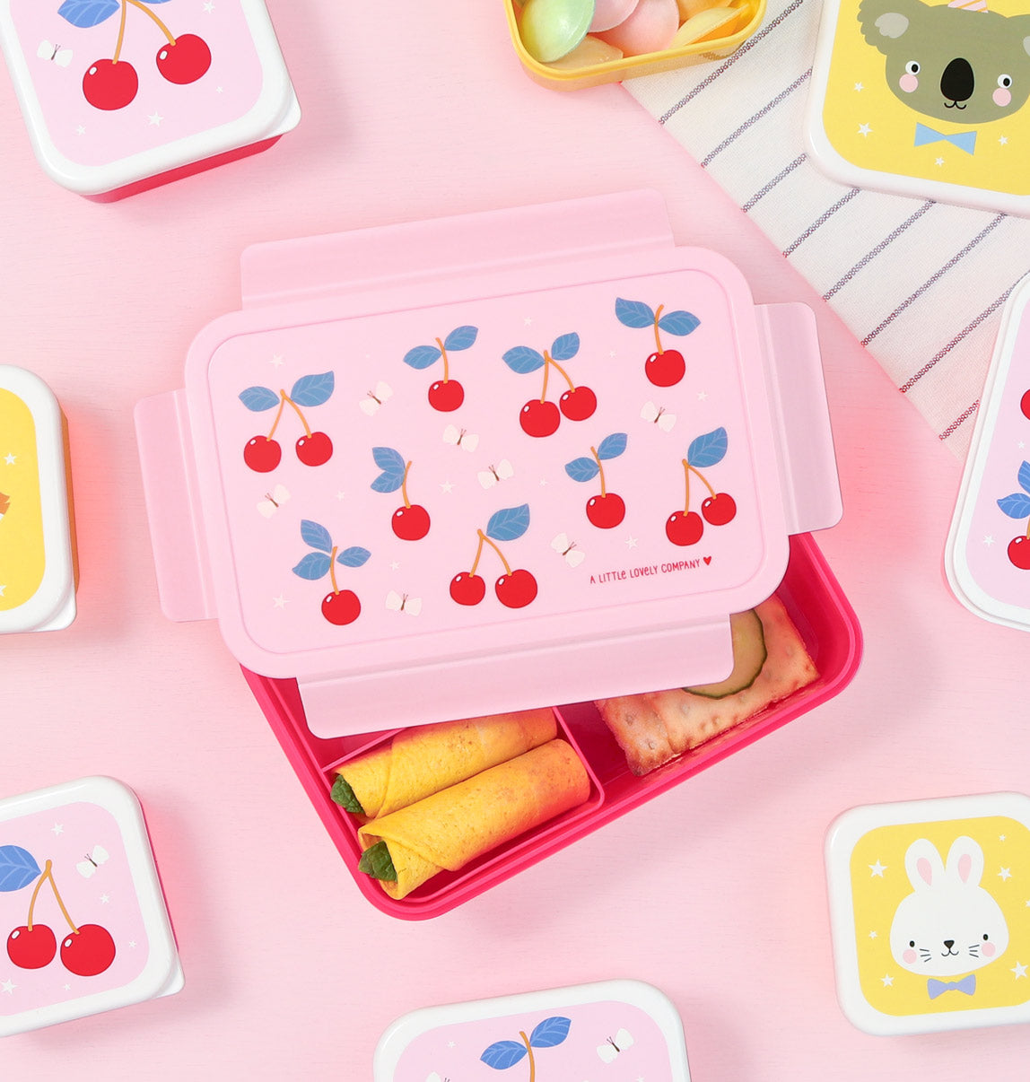 Boîte à déjeuner bento - Cerises