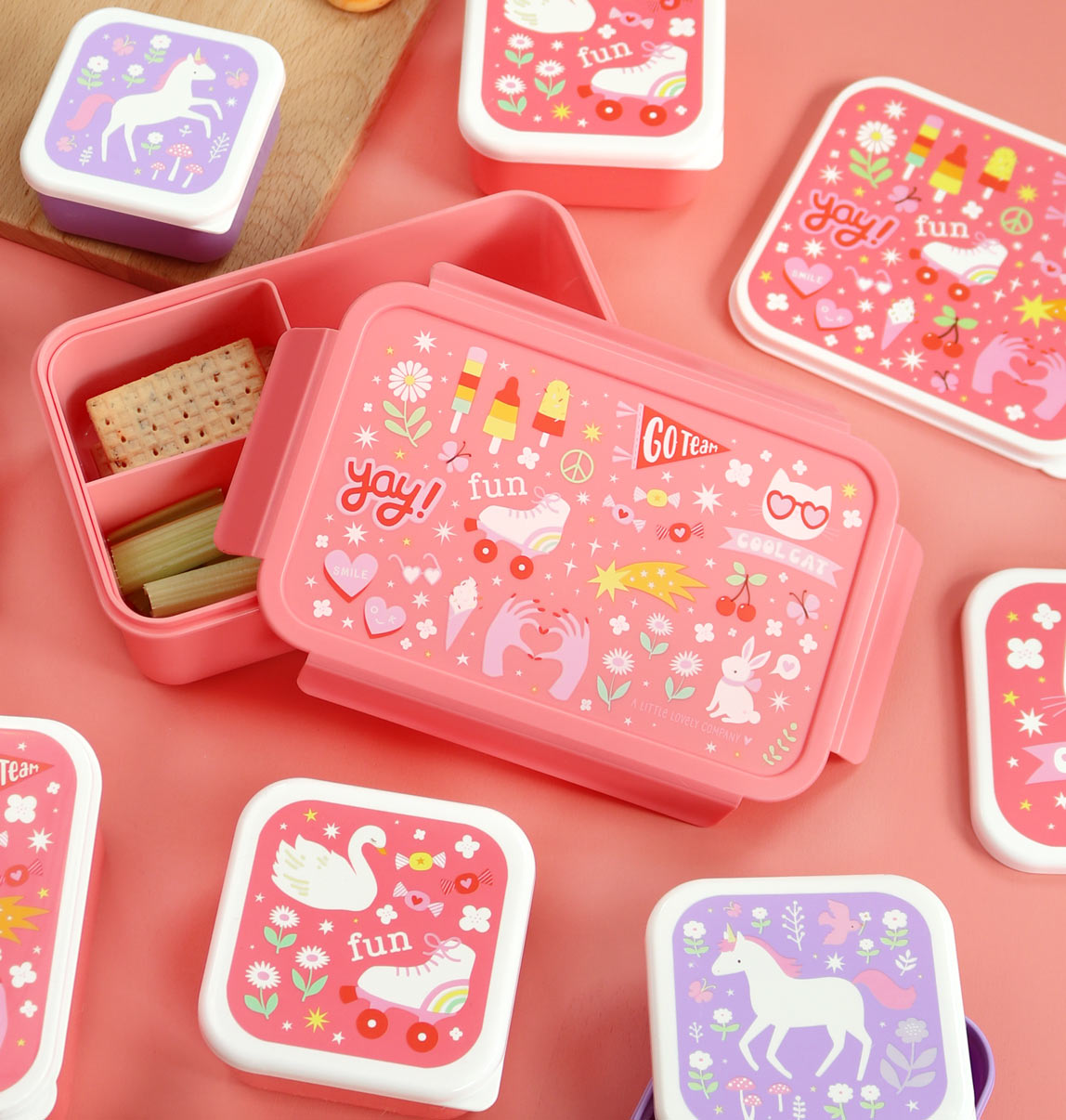 Boîte à déjeuner bento - Fun