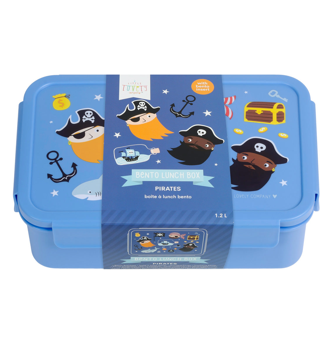 Boîte à déjeuner bento - Pirates – vue 6 – A Little Lovely Company