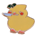 Brave Yellow Duck Pin