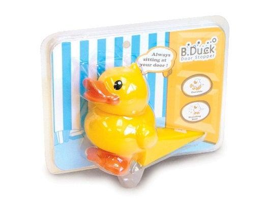 Yellow duck door