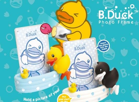 Cadre Photo Canard Noir B.Duck - Canard de Bain