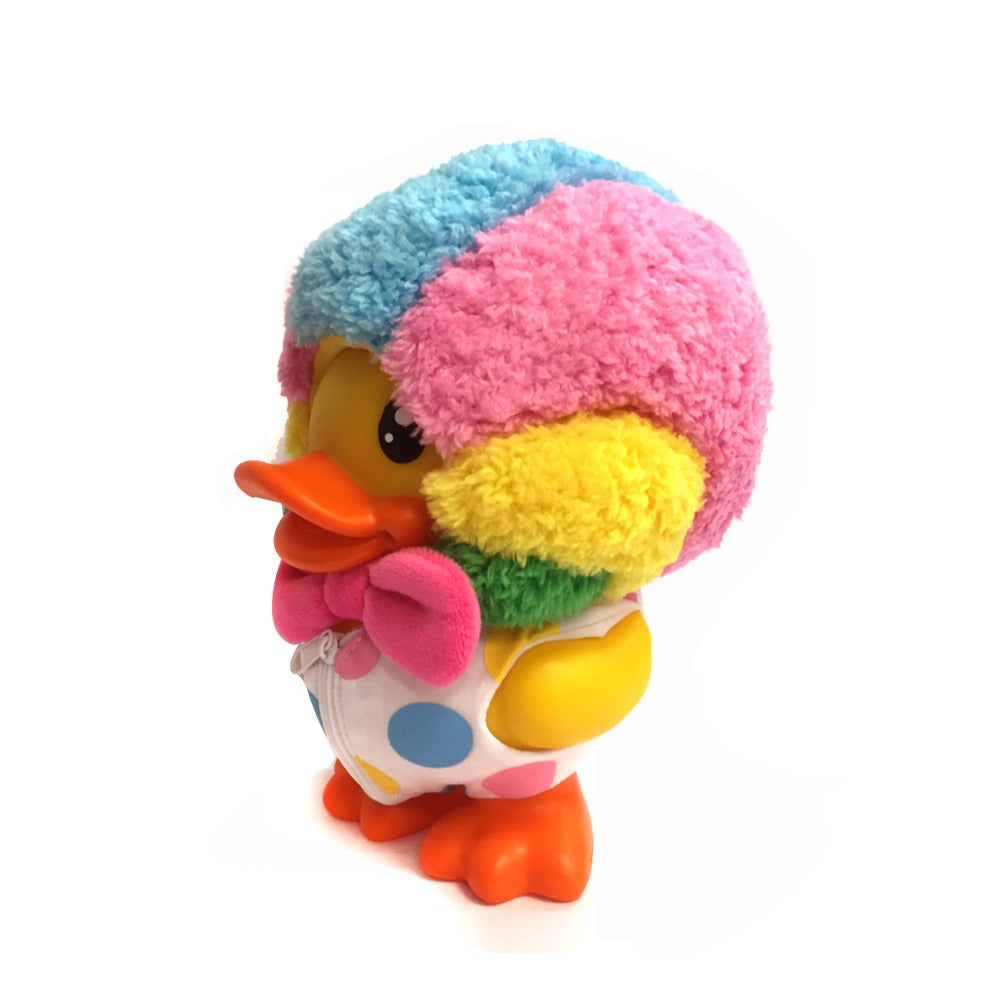 Spaarpot in de vorm van een clowneend