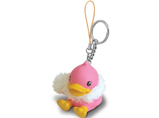 Porte-Clés Canard Rose