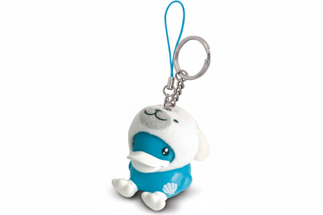 Seal duck keychain