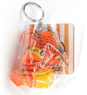 Sleutelhanger met eend en krab