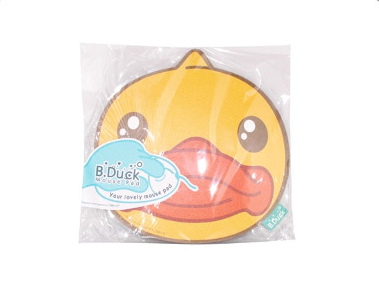 Yellow duck mouse mat