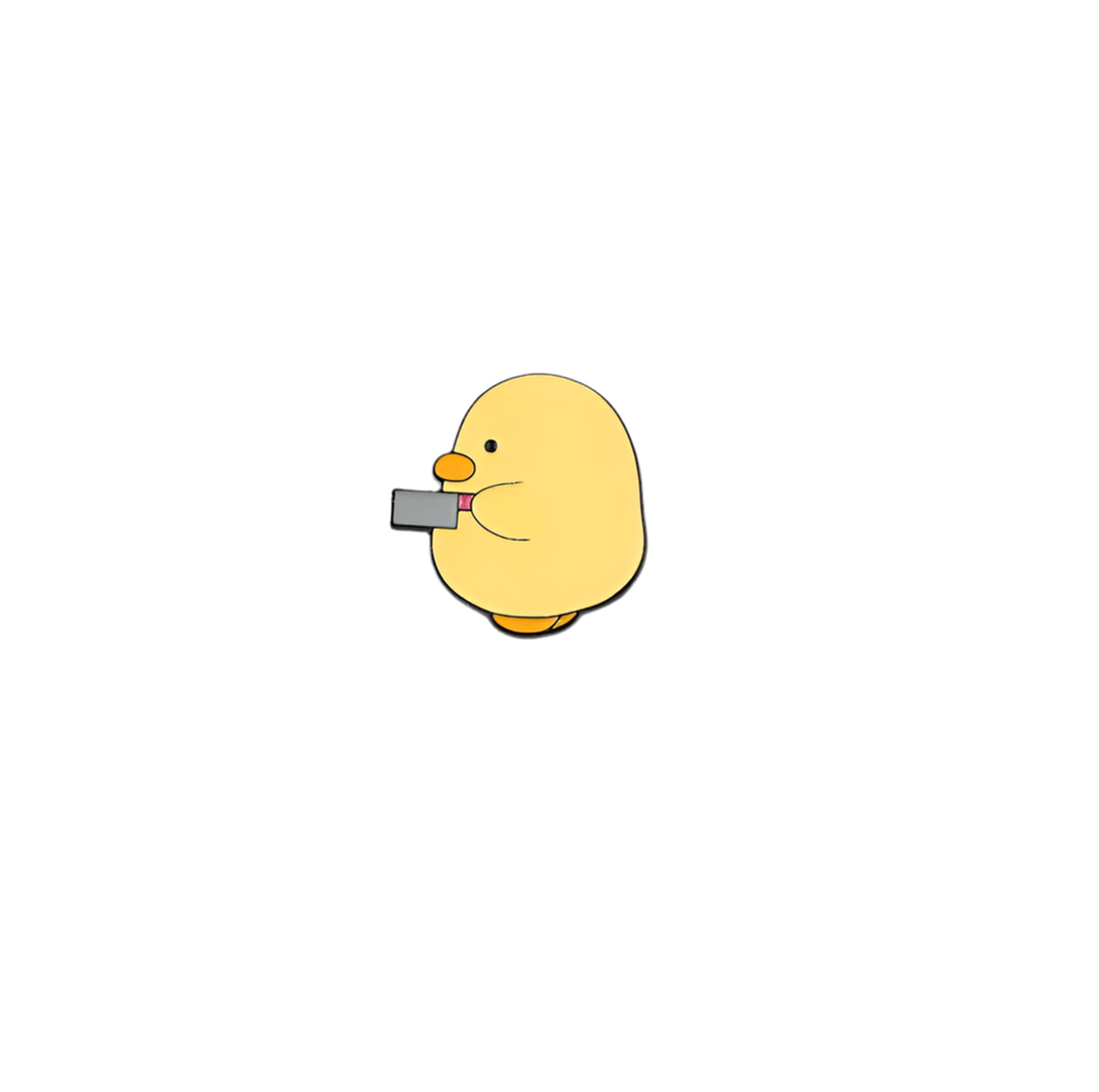 Yellow Duck Knife Pins