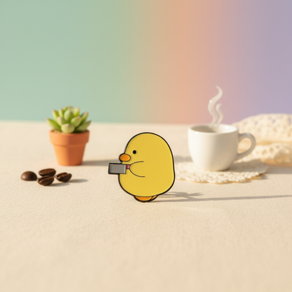 Yellow Duck Knife Pins