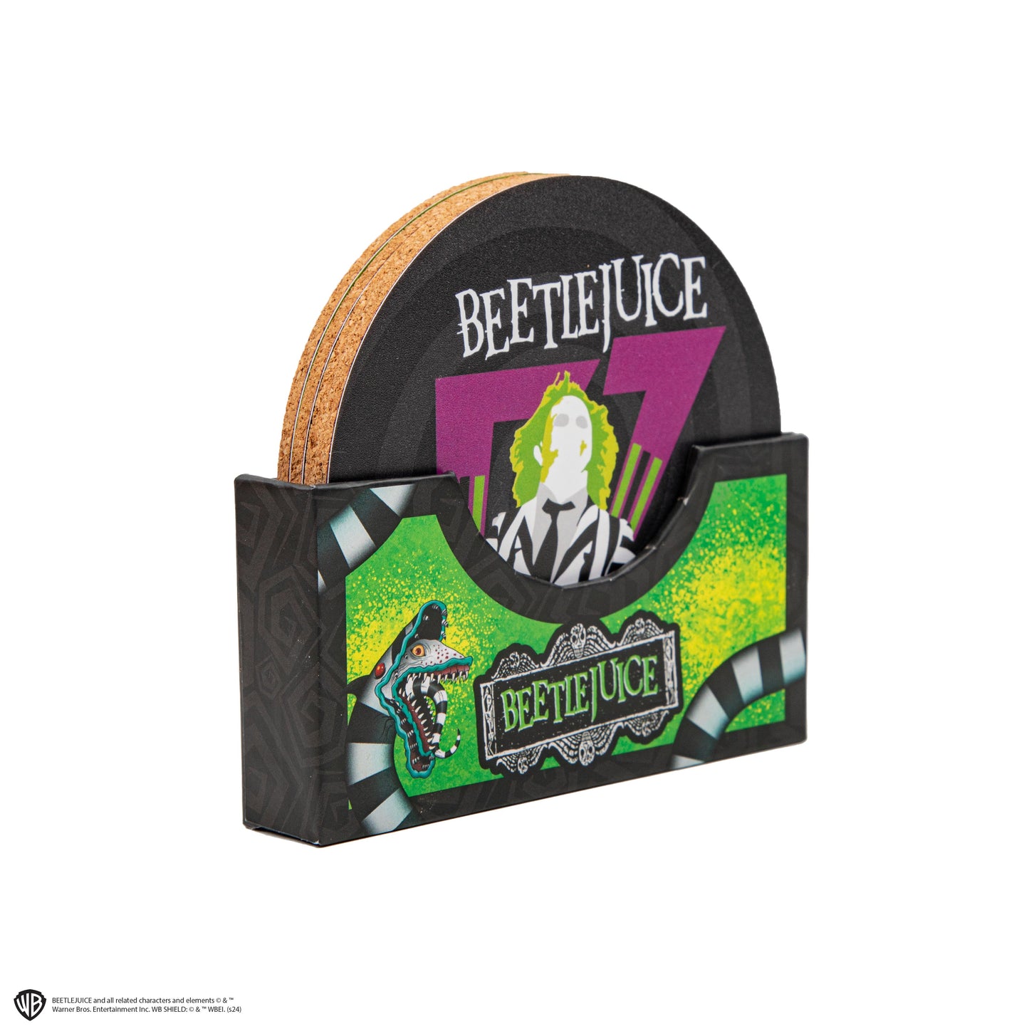 Beetlejuice Coaster Set - 4 Pack