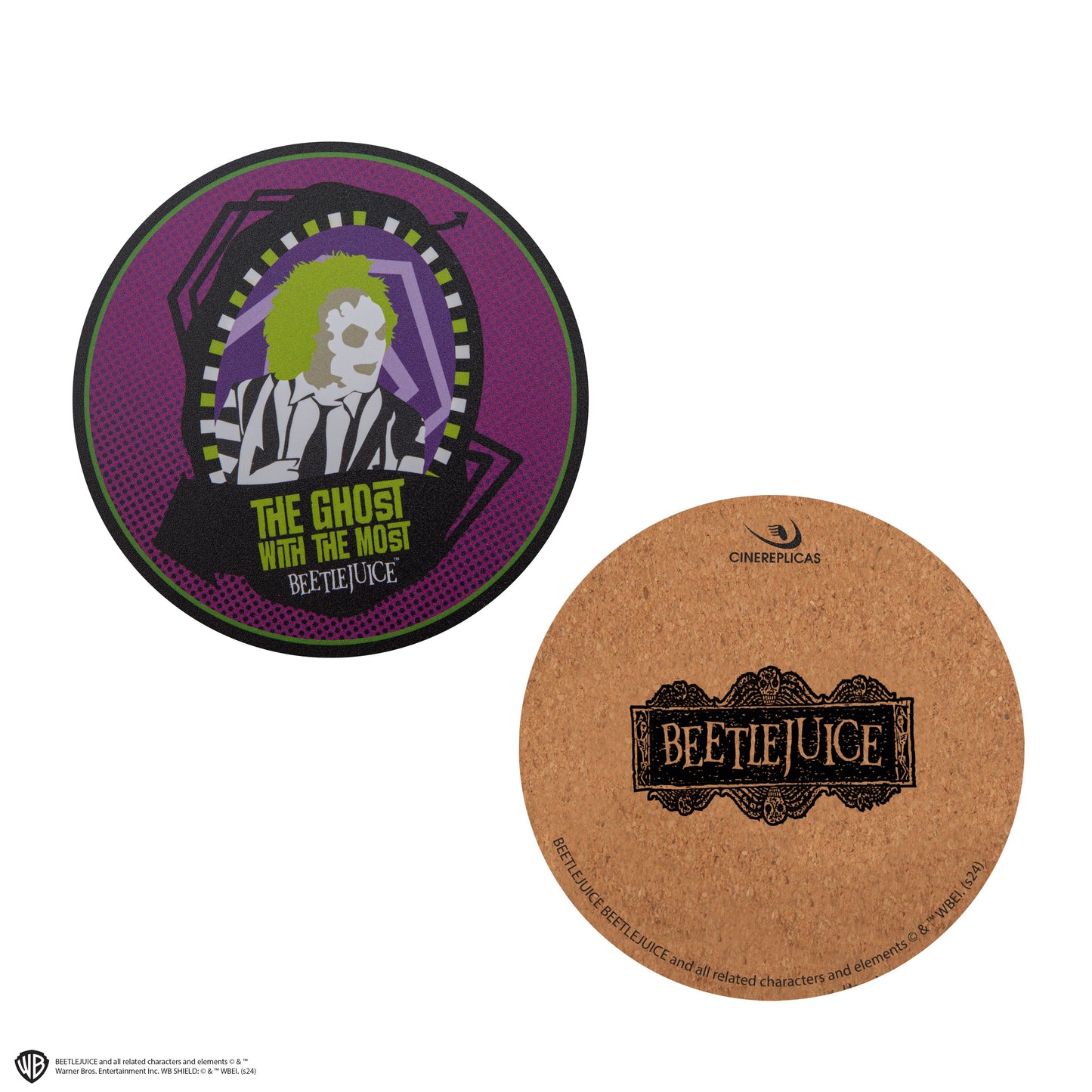 Beetlejuice Coaster Set - 4 Pack