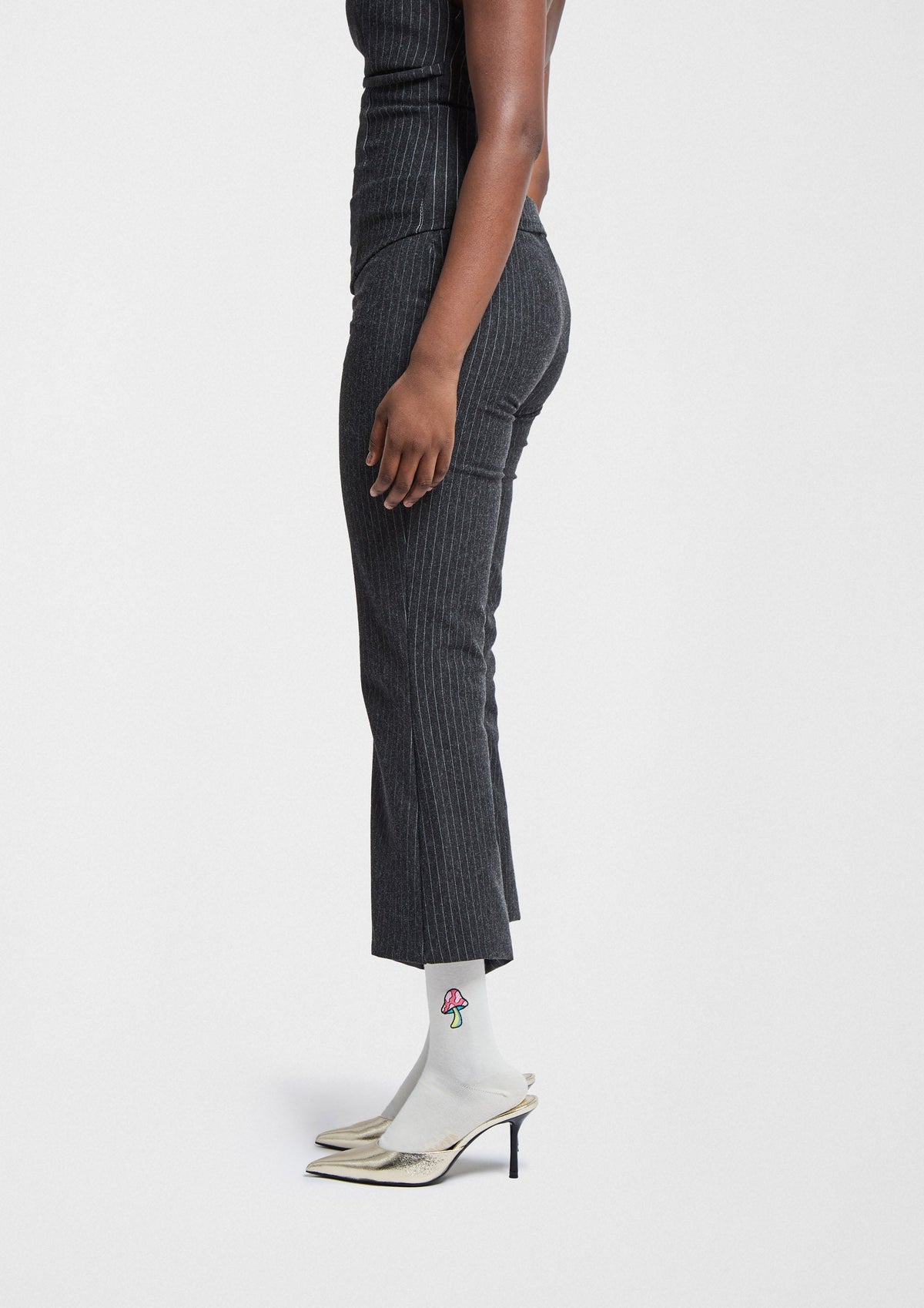 BeMushroom Embroidered Off-White