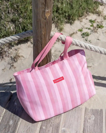 Large Zippered Beach Bag – BRUNET