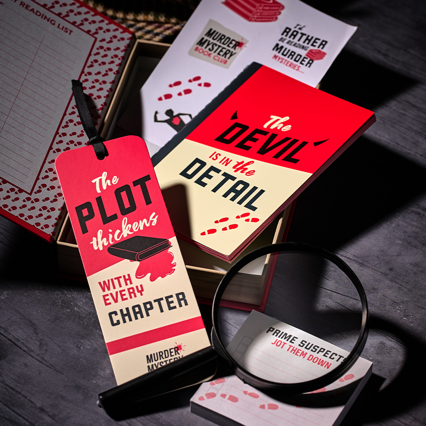 Gift Stationery Set - Murder Mystery Book Club