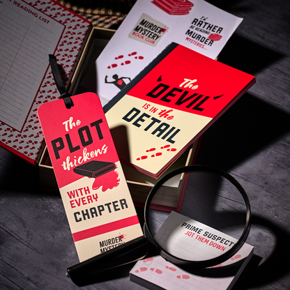 Gift Stationery Set - Murder Mystery Book Club