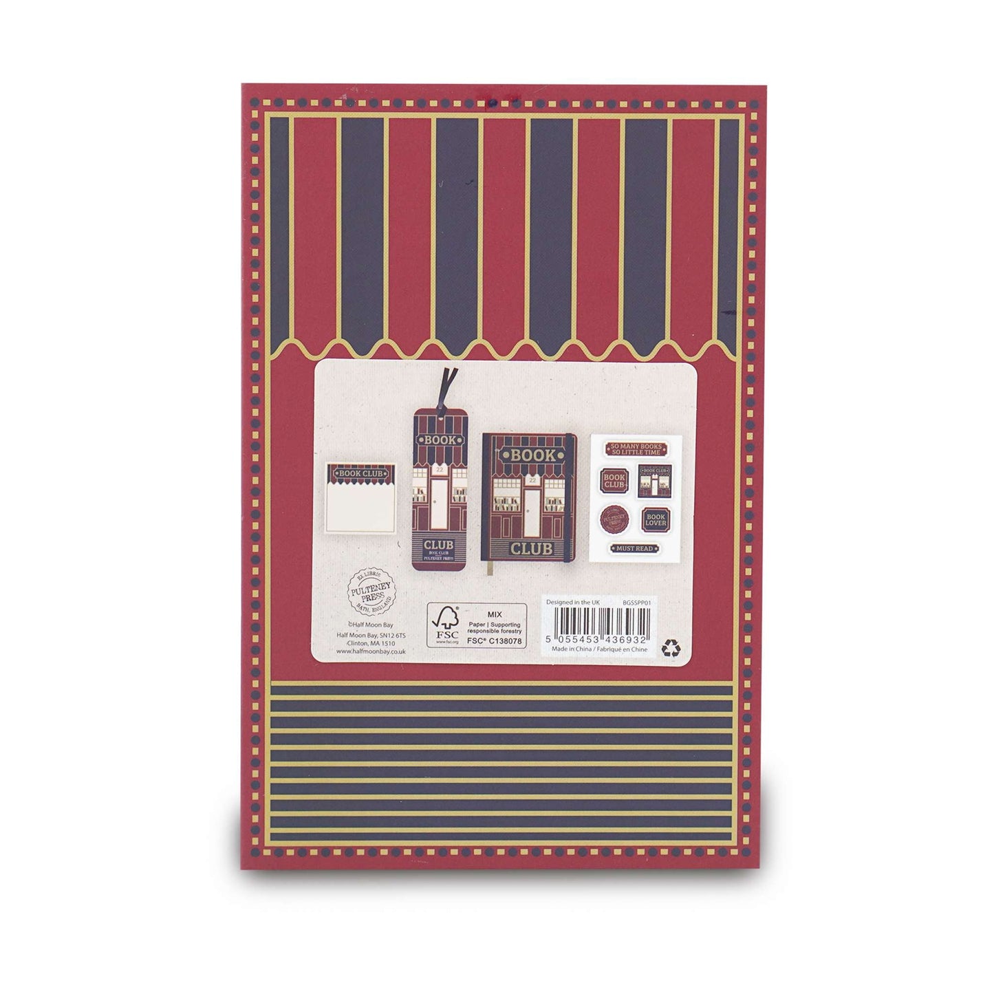 Book Club stationery set