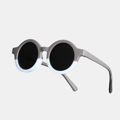 Lunettes de soleil Enfant Hop'Pop – CAT 3 – Bicolore Taupe Imparfait