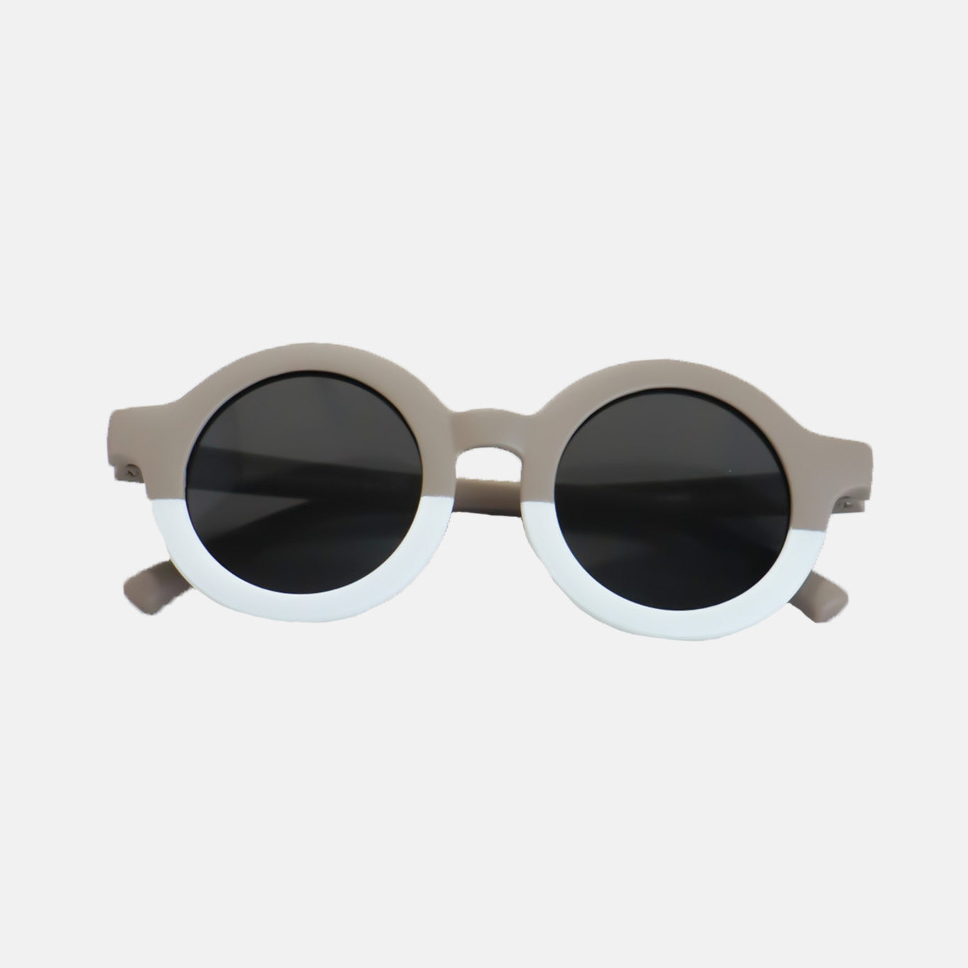 Lunettes de soleil Enfant Hop'Pop – CAT 3 – Bicolore Taupe Imparfait