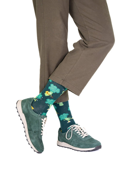Dancing Broccoli Socks