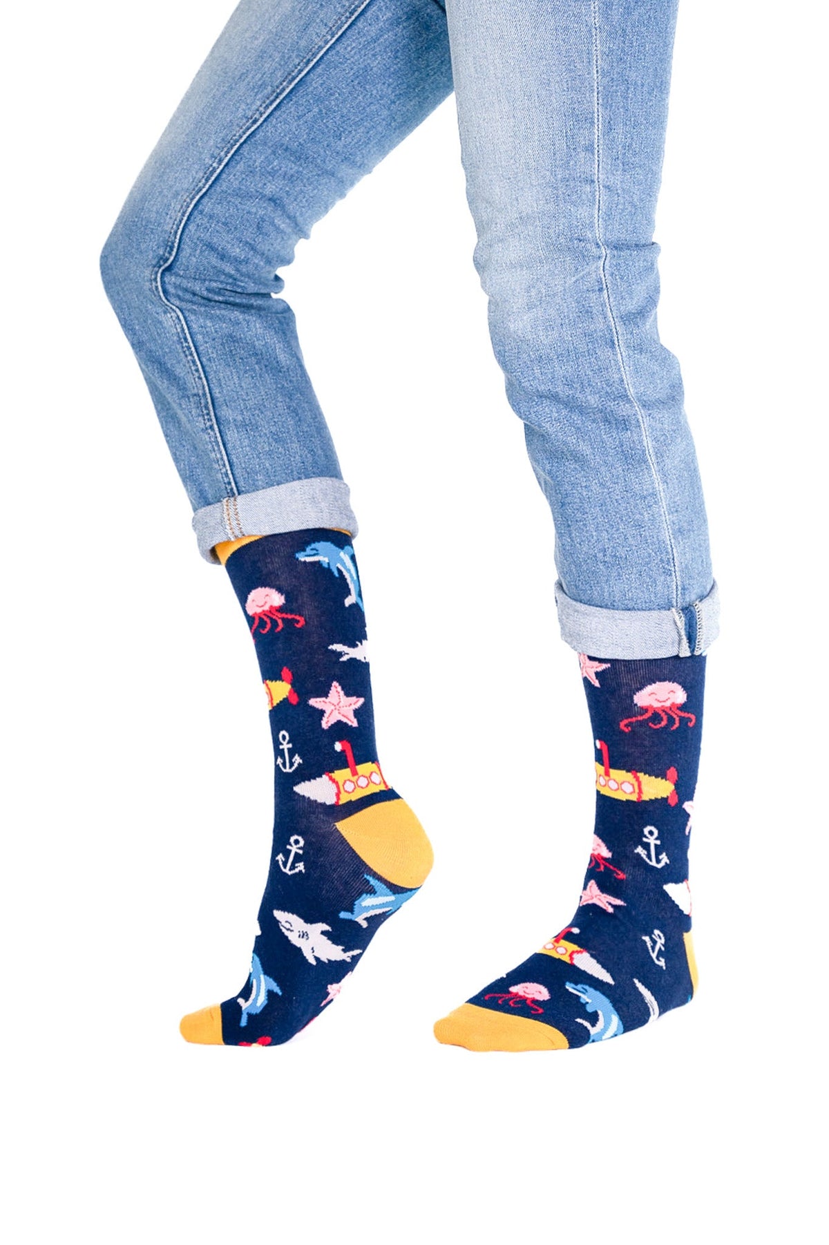 Yellow Submarine Socks