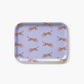 Lilac Leopard Serving Tray - 27x20 cm