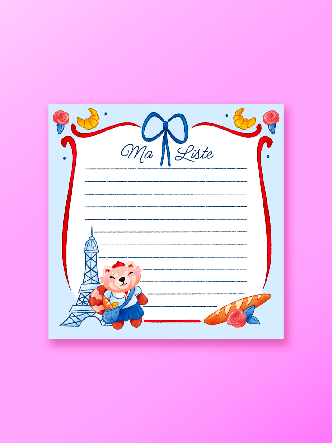 Une journée à Paris | Bloc notes
