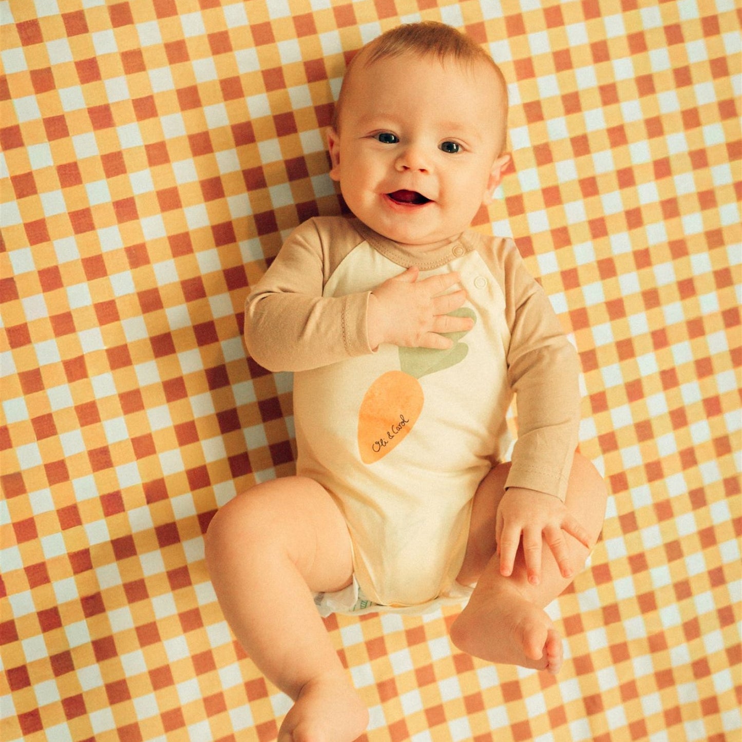 Cathy the Carrot Baby Bodysuit