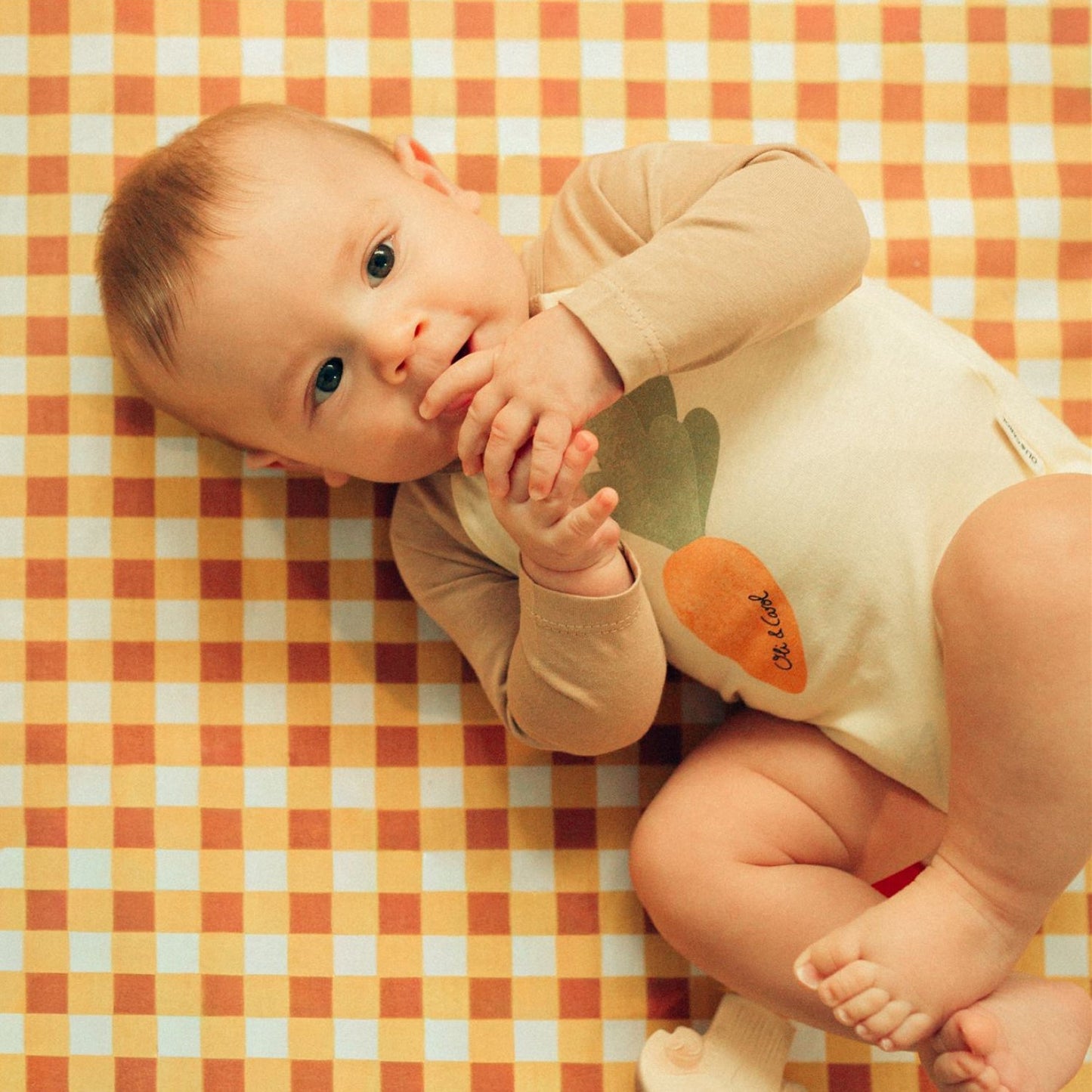 Cathy the Carrot Baby Bodysuit