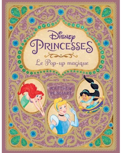 livre pop up magique princesses disney