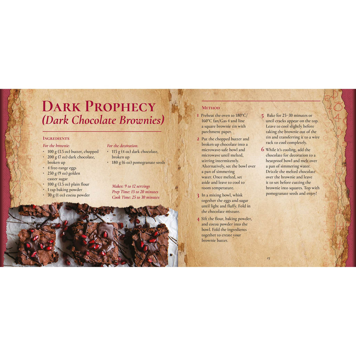School of Alchemy Bewitched Baking Gift Book