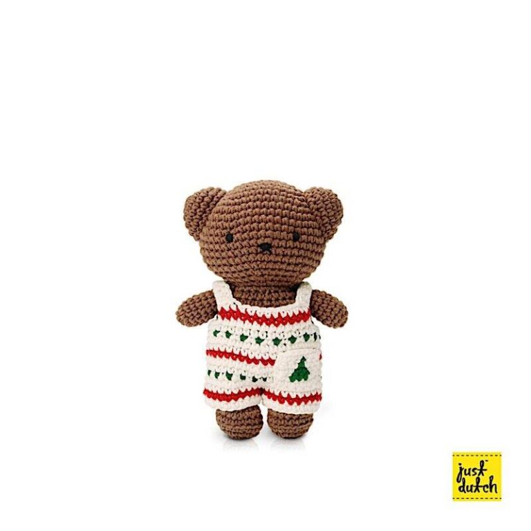 Peluche Boris - Salopette Noël