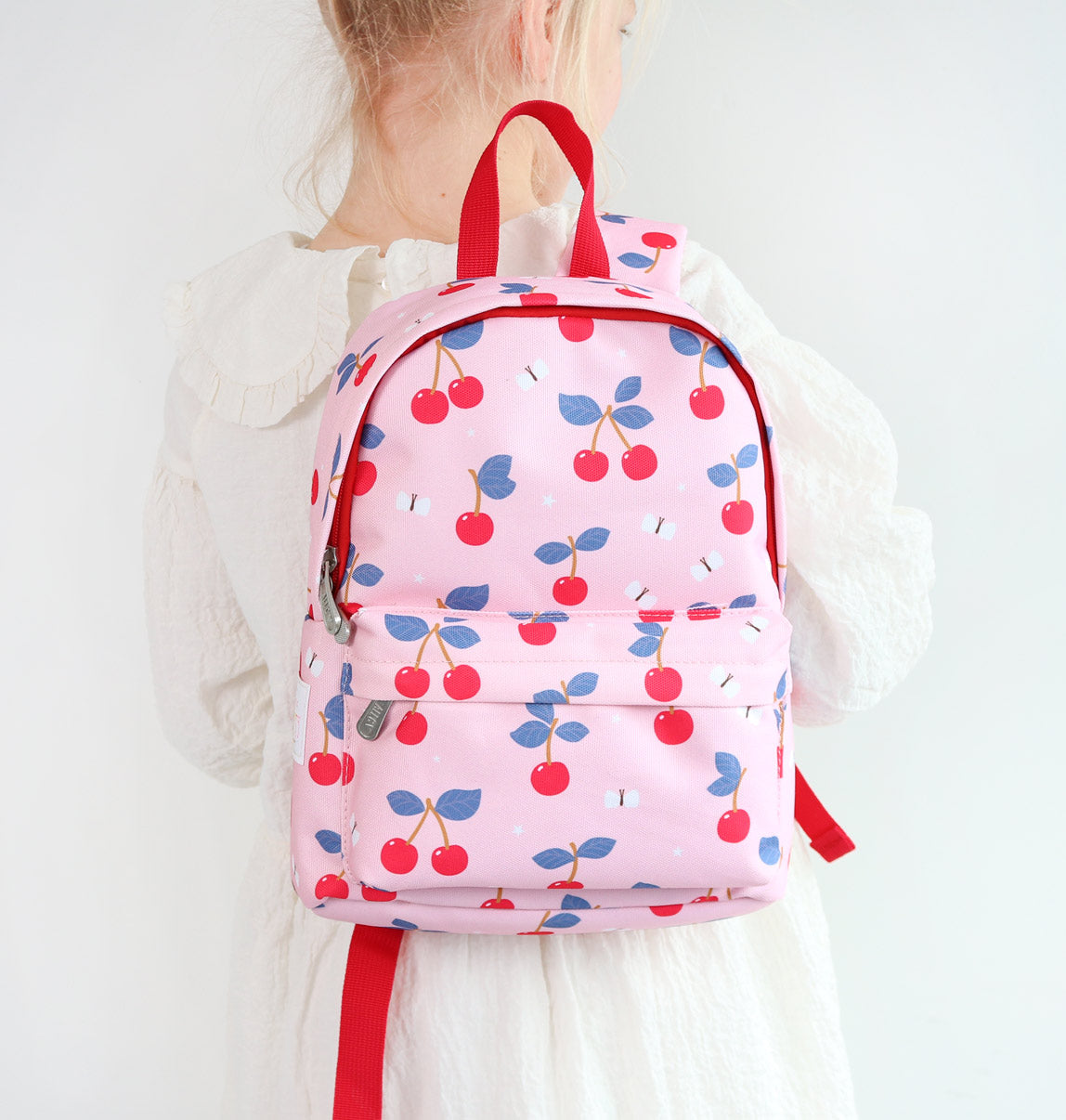 Petit sac à dos enfant - Cerises – vue 2 – A Little Lovely Company
