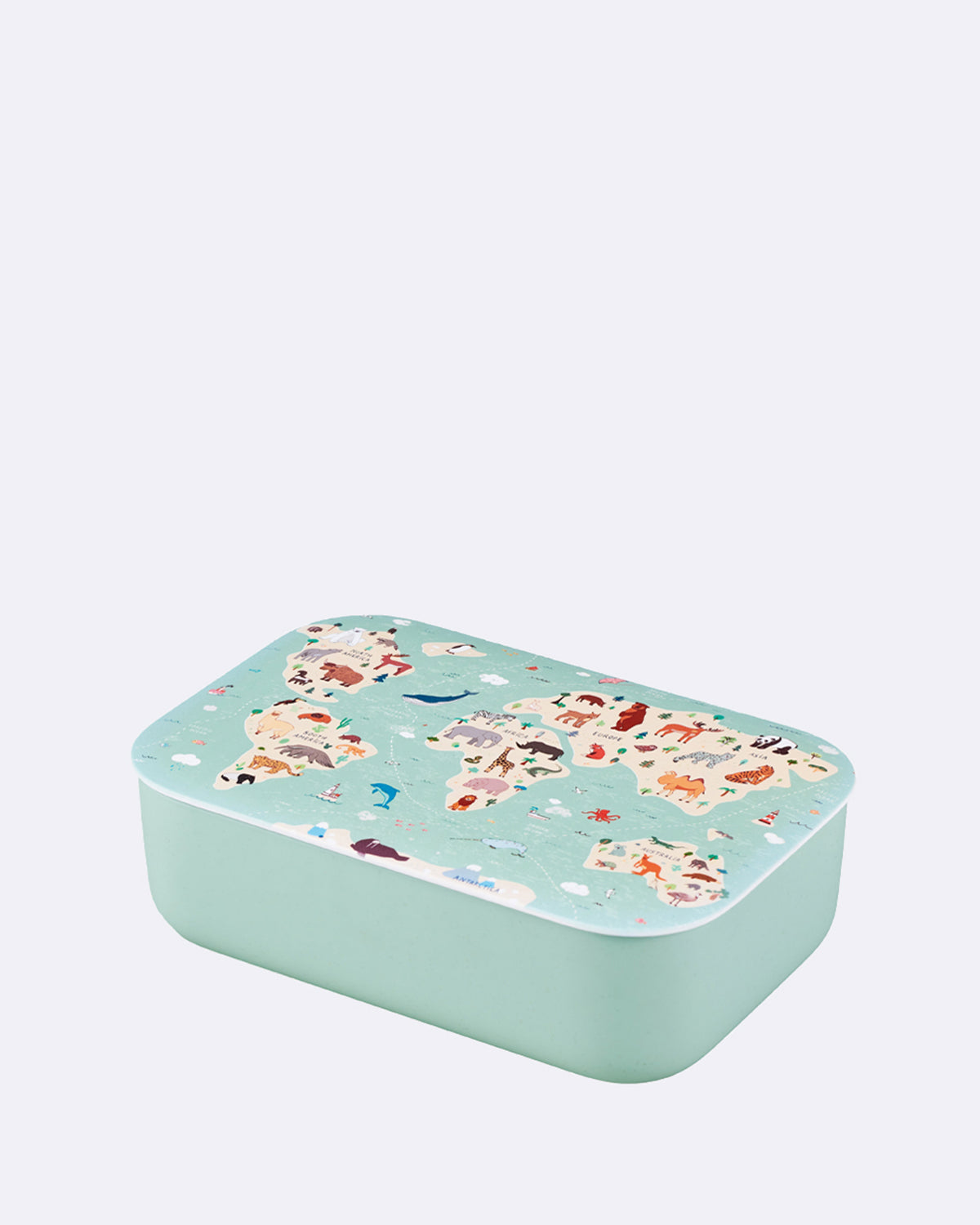 Bioloco Plant Classic Lunchbox - Dierenkaart