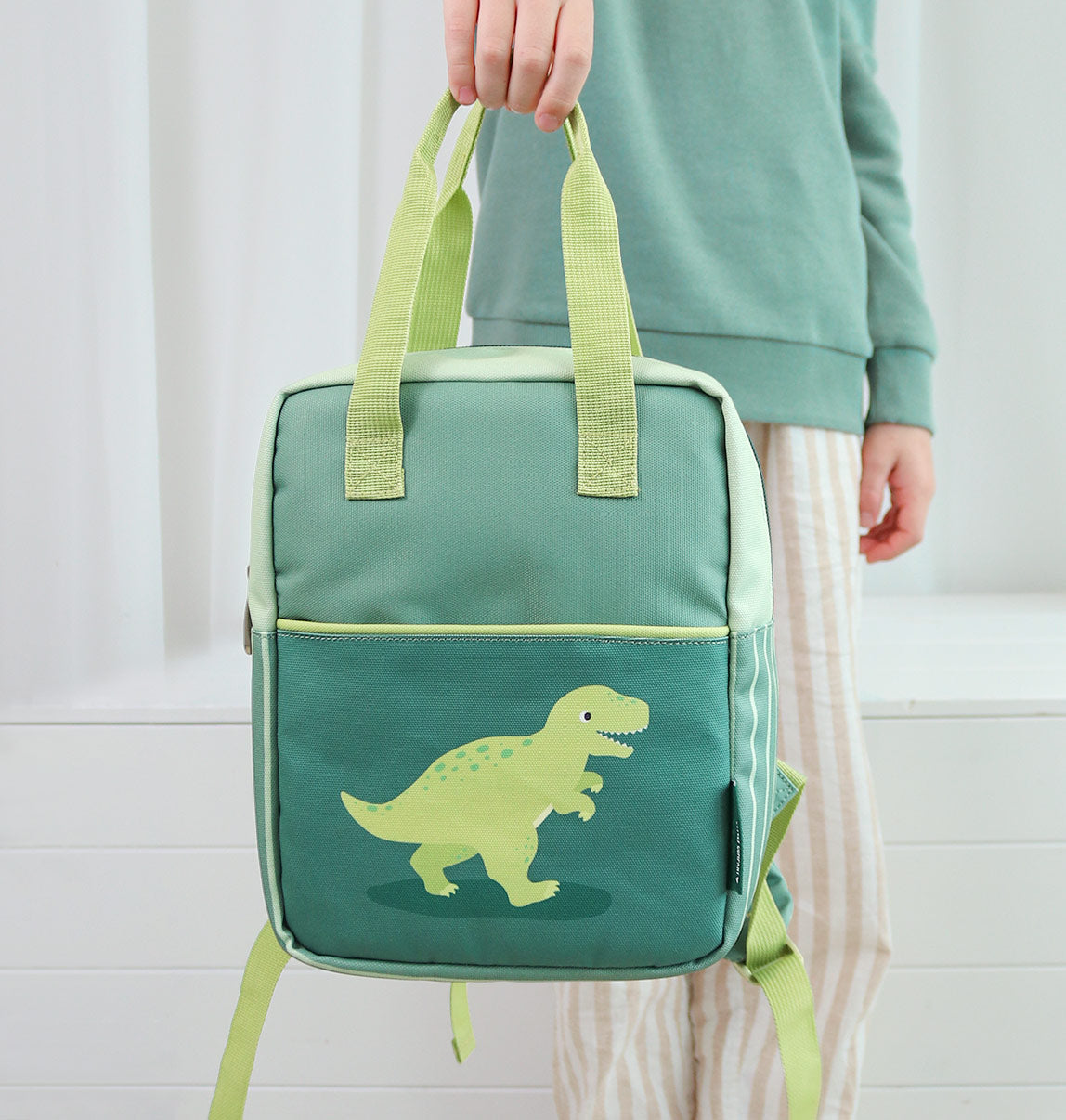 Petit sac à dos carré enfant - Dinosaure