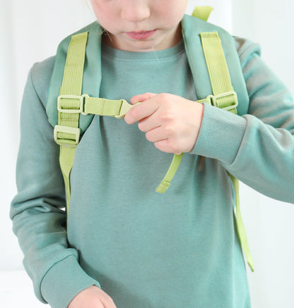 Petit sac à dos carré enfant - Dinosaure – vue 6 – A Little Lovely Company