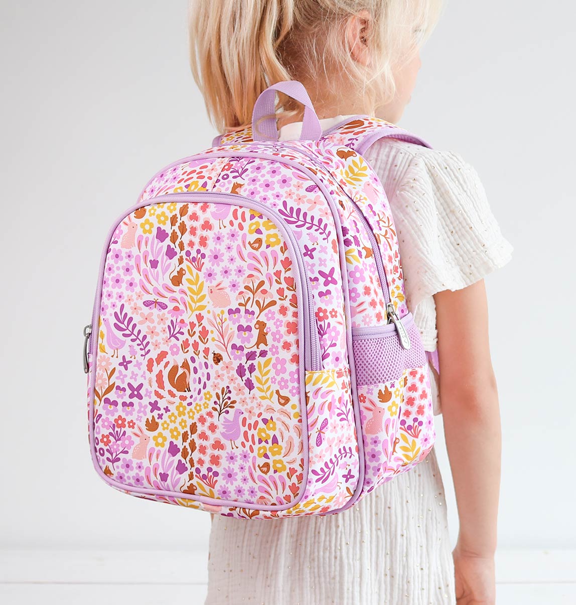 Sac à dos enfant - Jardin fleuri