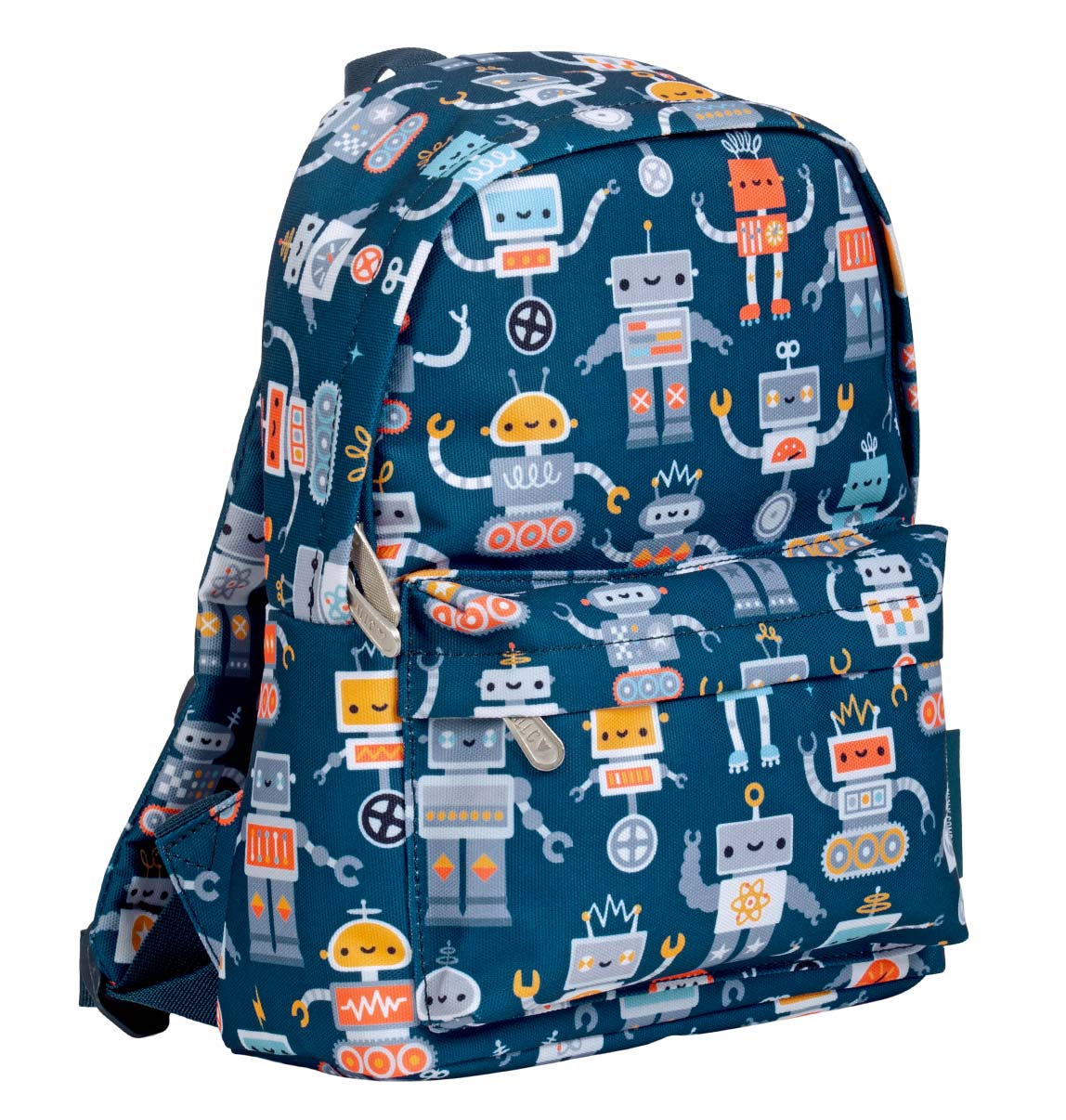 Petit sac à dos enfant - Robots – vue 4 – A Little Lovely Company