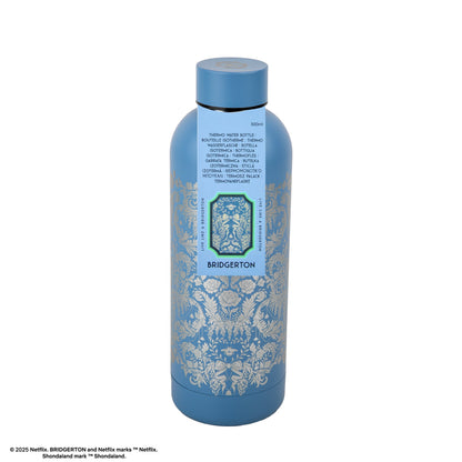 Bridgerton Silver Insulated Signature Water Bottle