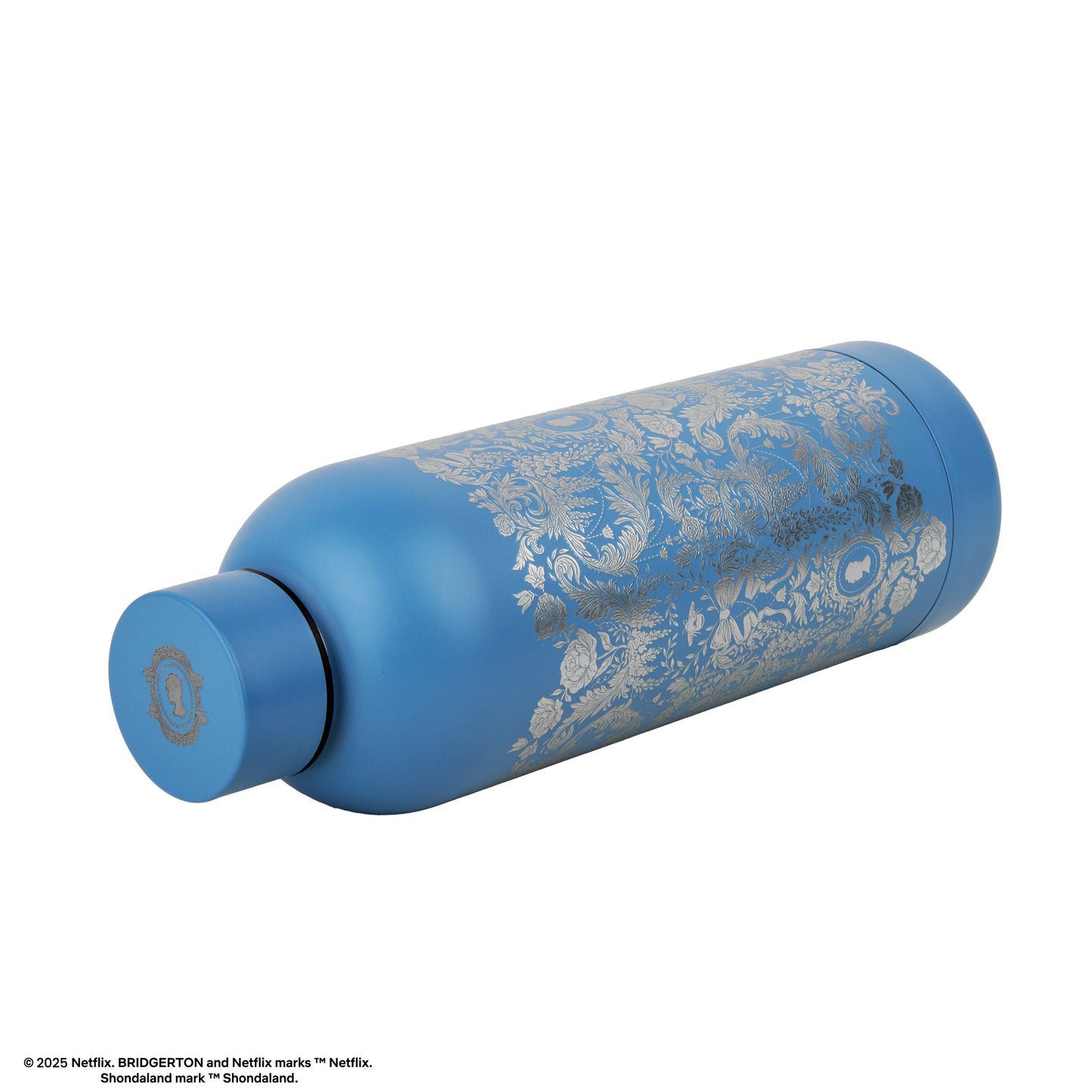 Bridgerton Silver Insulated Signature Water Bottle