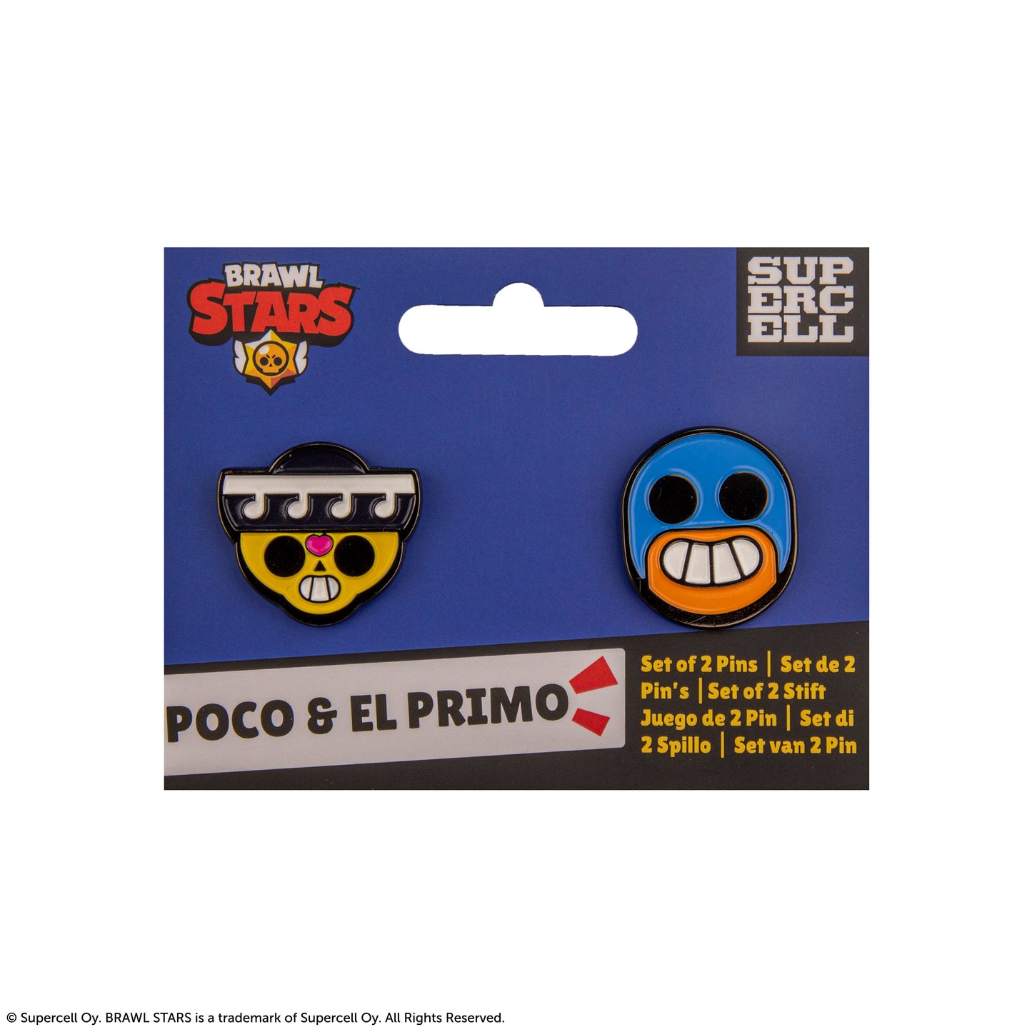 Set of 2 Poco & El Costo Pins