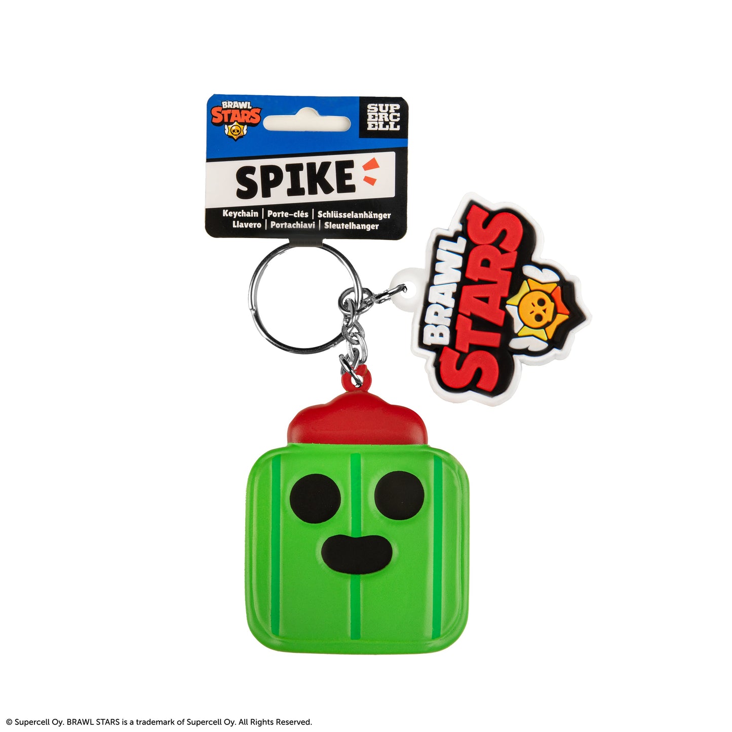 Squishy Spike Keychain