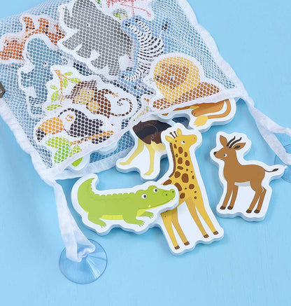 Jouets de bain en mousse - Safari – vue 5 – A Little Lovely Company