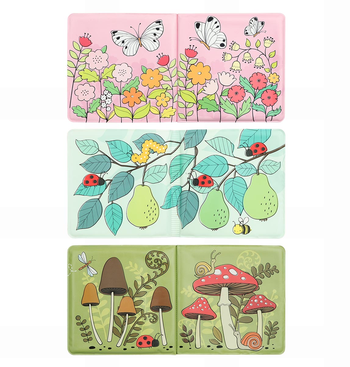 Livre de bain magique - Amis du jardin – vue 6 – A Little Lovely Company