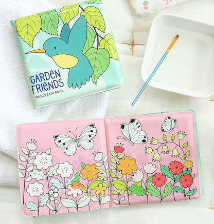 Livre de bain magique - Amis du jardin – vue 2 – A Little Lovely Company