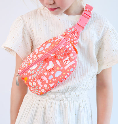Sac banane enfant - Fun – vue 2 – A Little Lovely Company