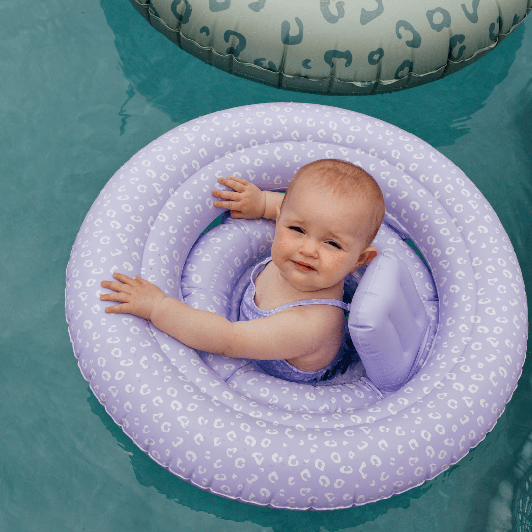 Baby Float - Lilac - Leopard - 0/1 Years