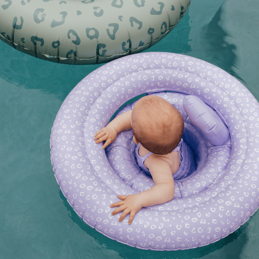 Baby Float - Lilac - Leopard - 0/1 Years