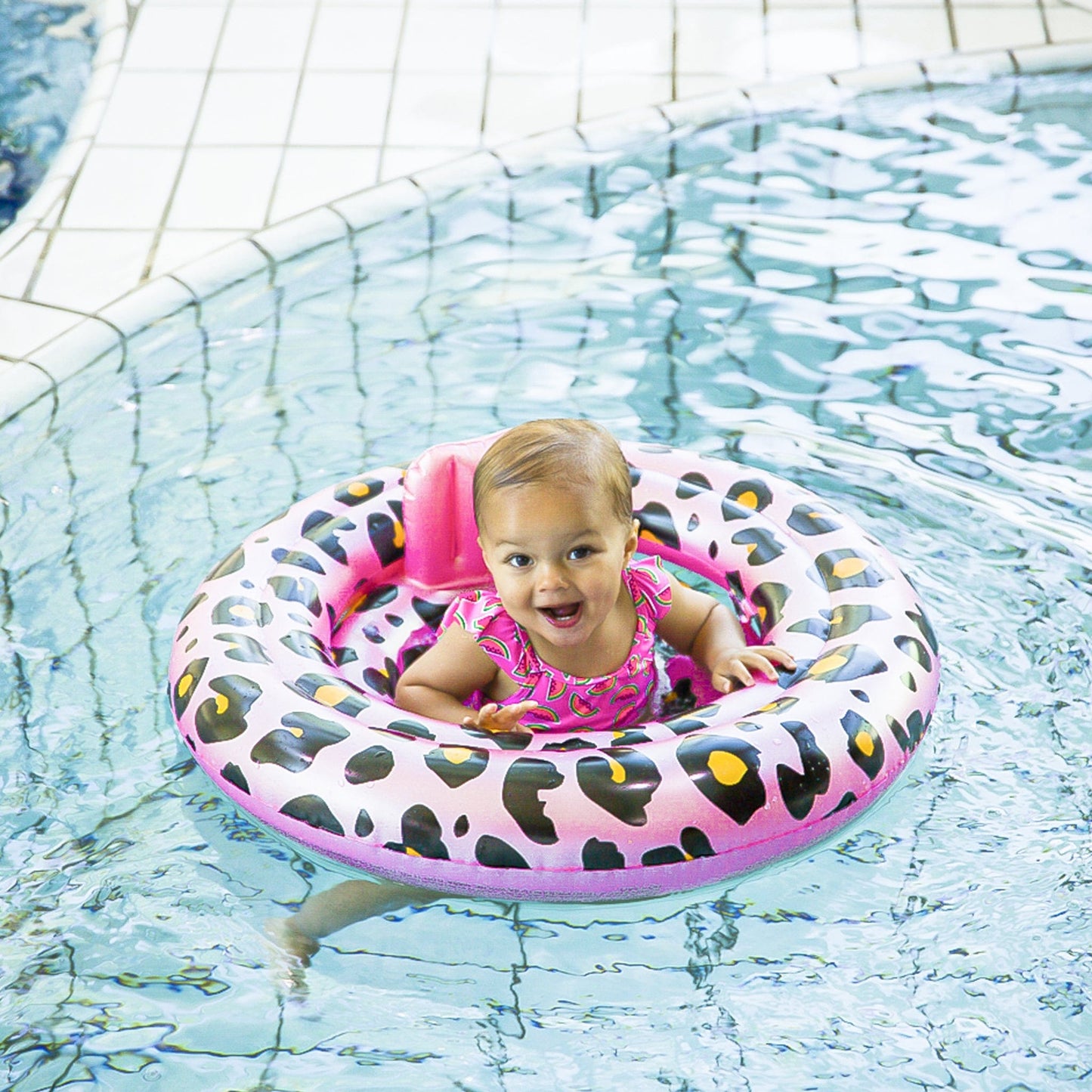 Baby Float - Pink/Gold - Safari Chic - 0/1 Years