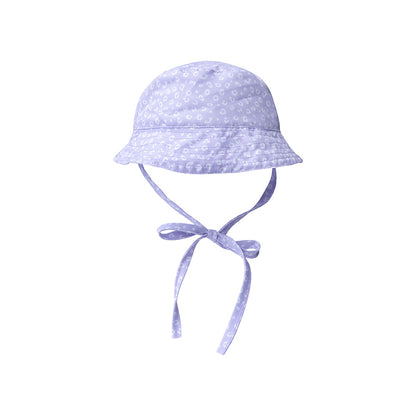 Sun Hat - Lilac - Leopard