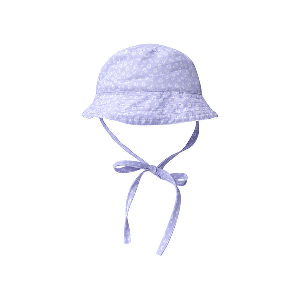 Sun Hat - Lilac - Leopard